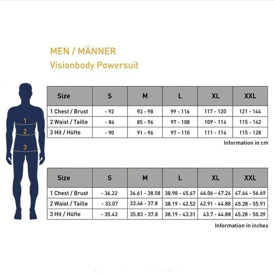 Traje EMS inalámbrico (complemento) - Visionbody
